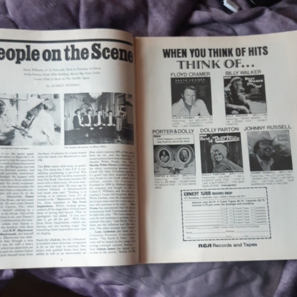 Vintage Country music  magazine 1975 - Picture 3 of 5